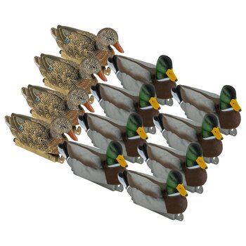 Tanglefree Refuge Mallards 8 Drakes 4 Hens