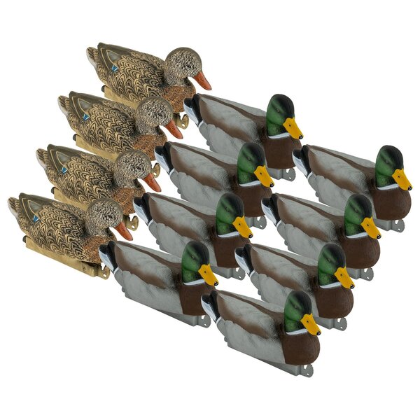 Tanglefree Refuge Mallards 8 Drakes 4 Hens