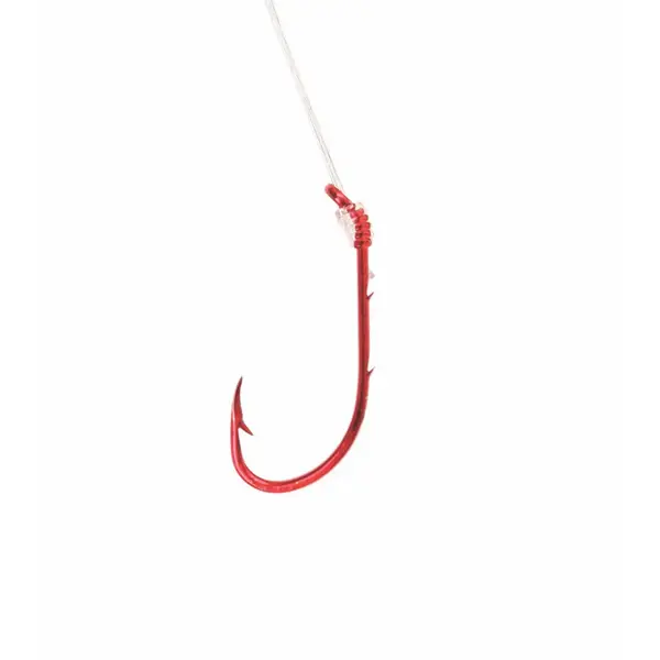 VMC Snelled Baitholder 7" 1/0 6-pk Red (ES25)