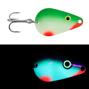 Moonshine Lures Casting Spoon. Hot Lips 3/4oz