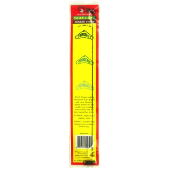 Stringease Stay-Lok Jerkbait Leader 150lb 12" 1-pk