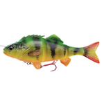 Savage Gear 4D Line Thru Perch 6-3/4" Slow Sink Fire Tiger 2-1/4oz