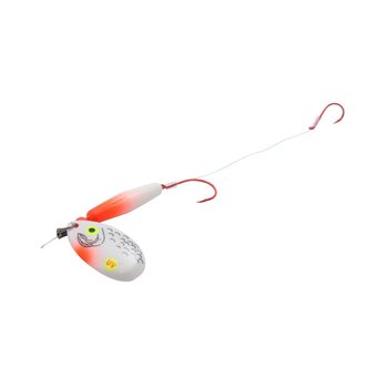 Northland Pro-Walleye Float’N Crawler Harness. UV Glo Shiner