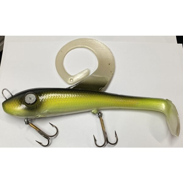 Restless Rider Tackle Swimbait 9" Olive Shad
