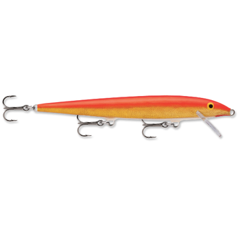 Rapala Original Floating. Gold Fluorescent Red 11