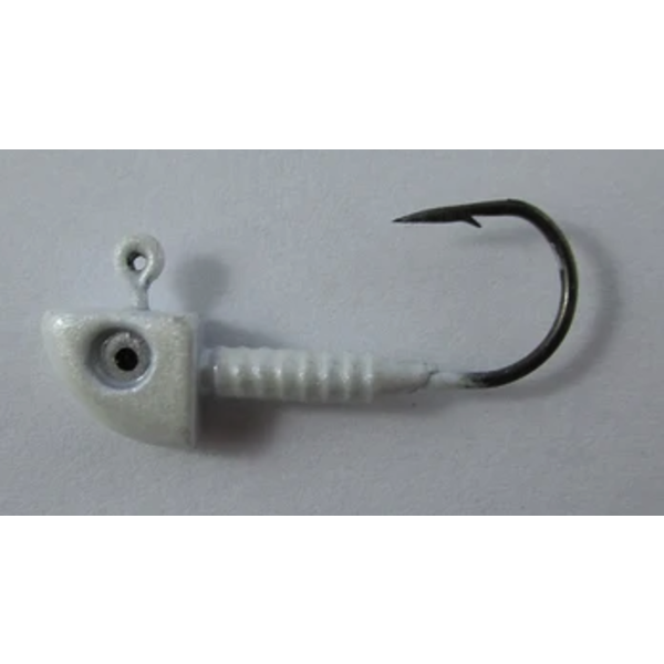Guru Tackle Panfish Jig. 1/16oz White. 5-pk