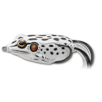 Live Target Hollow Body Frog 1-3/4" Albino/White 1/4oz