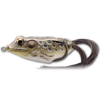 Live Target Hollow Body Frog 1-3/4" Tan/Brown 1/4oz