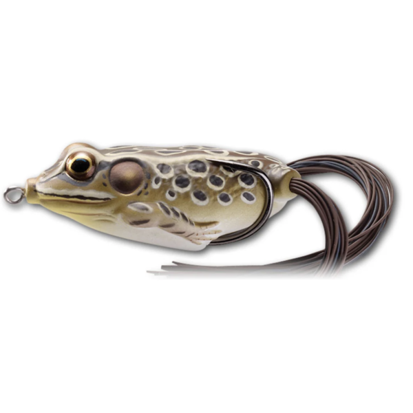 Live Target Hollow Body Frog 1-3/4" Tan/Brown 1/4oz
