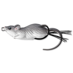 Live Target Hollow Body Field Mouse 2-1/4" Grey White
