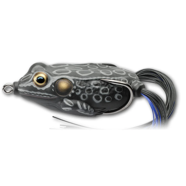 Live Target Hollow Body Frog 2-1/4" Black 5/8oz
