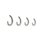 Raven Shrimp Hooks. No.12