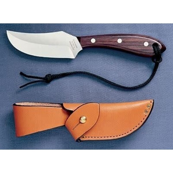 Grohmann R103S  Short Blade Skinner Rosewood Stainless Steel