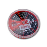 Raven Super Soft Raw Gray 6-Part Shot Dispenser.