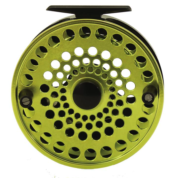 Streamside Steelheader Chartreuse Centerpin Reel