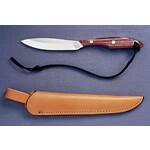 R2S #2 Trout & Bird Knife Leather Sheath with Rosewood Handle
