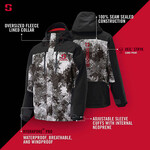 Striker Denali Insulated Rain Jacket Veil Stryk L (S25)