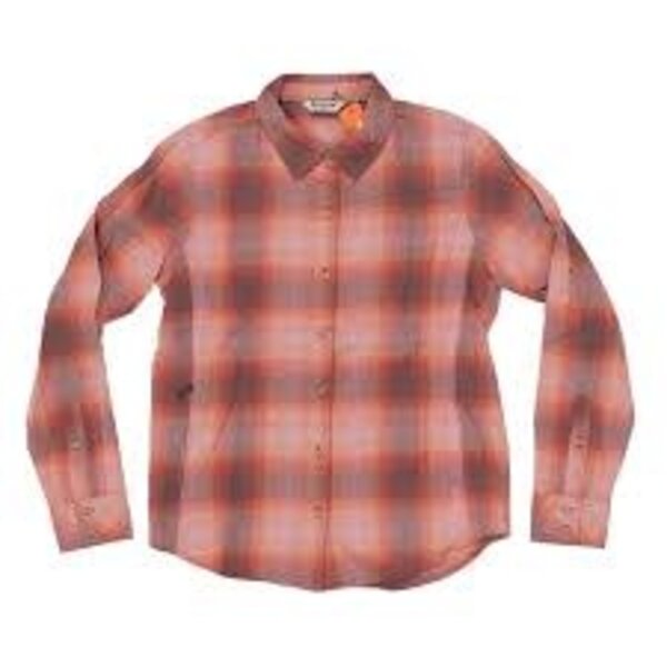 Simms Women's Island Flannel Watermelon Sunshine Plaid Medium (REG$69.99)