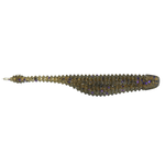 Great Lakes Finesse Drop Minnow 2.75" Green Pumpkin Purple Flake 8-pk