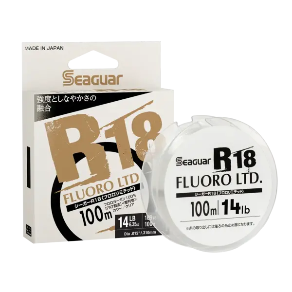 Seaguar JDM R18 Fluorocarbon Mainline 10lb 109yds