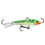 Rapala Jigging Rap. Glow Green Tiger 02