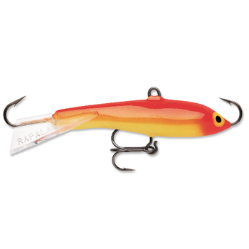 Rapala Jigging Rap. Gold Fluorescent Red 02
