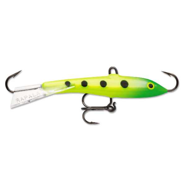Rapala Jigging Rap. Glow Slimy Lime 09