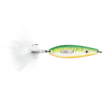 VMC Rattling Roach Spoon 3/16oz Green Fire UV