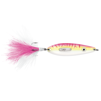 VMC Rattling Roach Spoon 3/16oz Glow Pink Fire UV