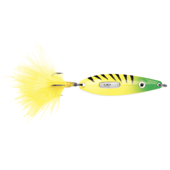 VMC Rattling Roach Spoon 3/16oz Glow Slimy Lime