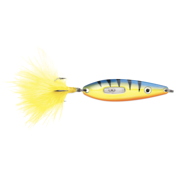 VMC Rattling Roach Spoon 1/8oz Glow Hot Perch