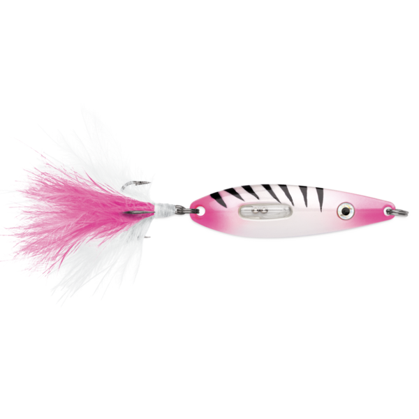 VMC Rattling Roach Spoon 1/8oz Glow Pink Squirrel