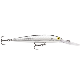 Rapala Down Deep Husky Jerk Pure Chrome 10 4" 3/8oz