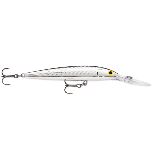 Rapala Down Deep Husky Jerk  Pure Chrome 10 4" 3/8oz