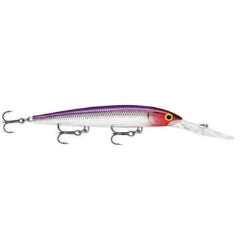 Rapala Down Deep Husky Jerk Purple Clown 12 4-3/4" 1/2oz