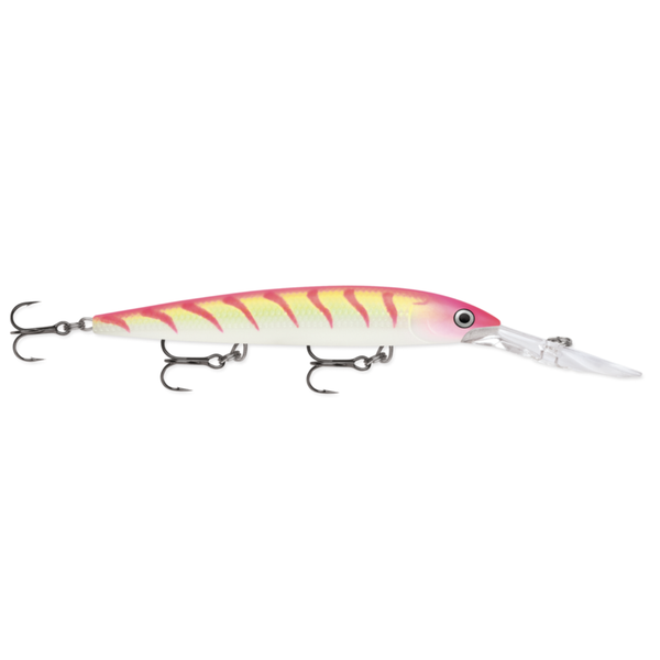 Rapala Down Deep Husky Jerk Pink Tiger UV 12 4-3/4" 1/2oz