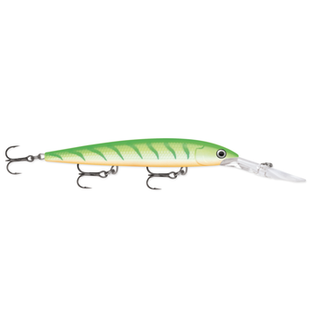 Rapala Down Deep Husky Jerk Green Tiger UV 12 4-3/4" 1/2oz