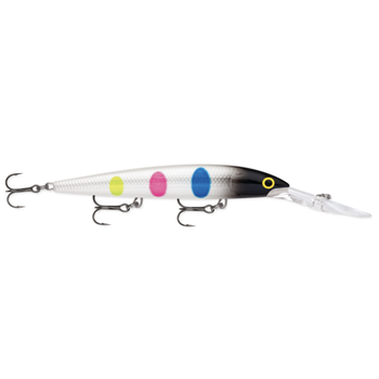 Rapala Down Deep Husky Jerk Black Wonderbread 12 4-3/4" 1/2oz