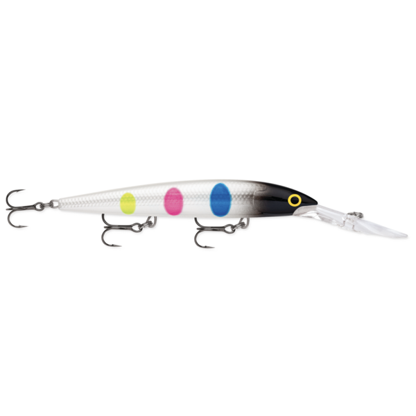 Rapala Down Deep Husky Jerk Black Wonderbread 12 4-3/4" 1/2oz