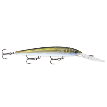 Rapala Down Deep Husky Jerk Olive Ghost 12 4-3/4" 1/2oz