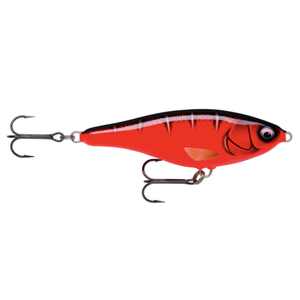 Rapala Twitchin' Rap Classic Red Black 3-3/4" 1-7/8oz