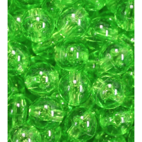Troutbeads  10mm Lime Clear