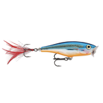 Rapala Skitter Pop. Silver Blue 07 2-3/4"