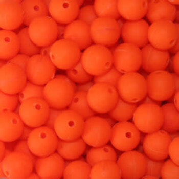 Troutbeads 8mm Fluorescent Orange