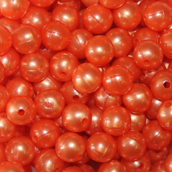 Troutbeads 10mm Orange Pearl