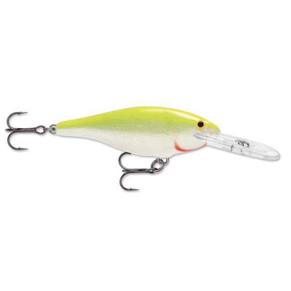 Rapala Shad Rap. Silver Fluorescent Chartreuse 09