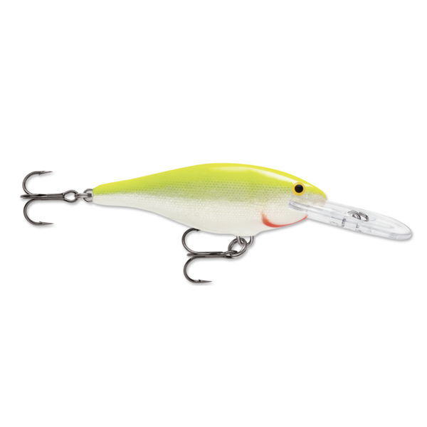 Rapala Shad Rap Silver Fluorescent Chartreuse 07