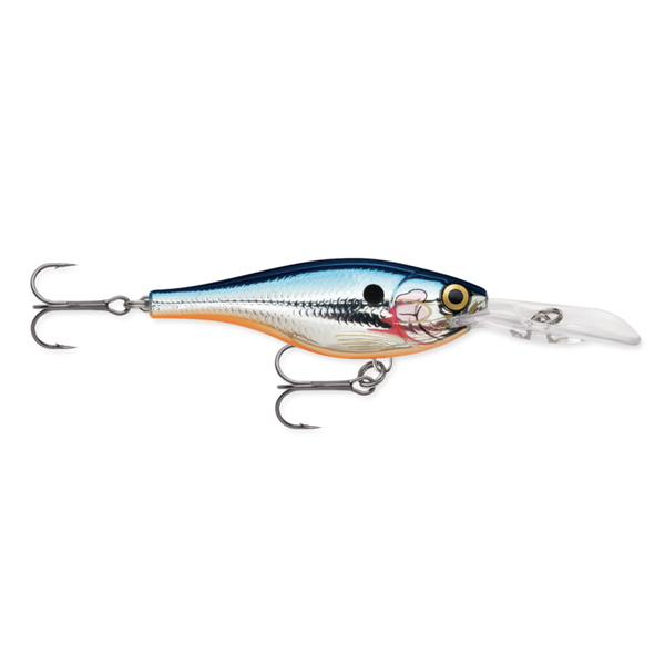 Rapala Shad Rap Rattlin' Suspending Silver Blue 05 2"