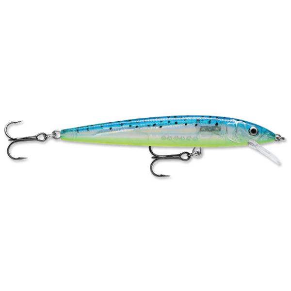 Rapala Down Deep Husky Jerk. Glass Blue Minnow 10 4" 3/8oz