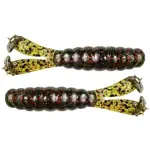 Z-Man Billy Goat Twin Tail Grub 4.25" Watermelon Red 3-pk